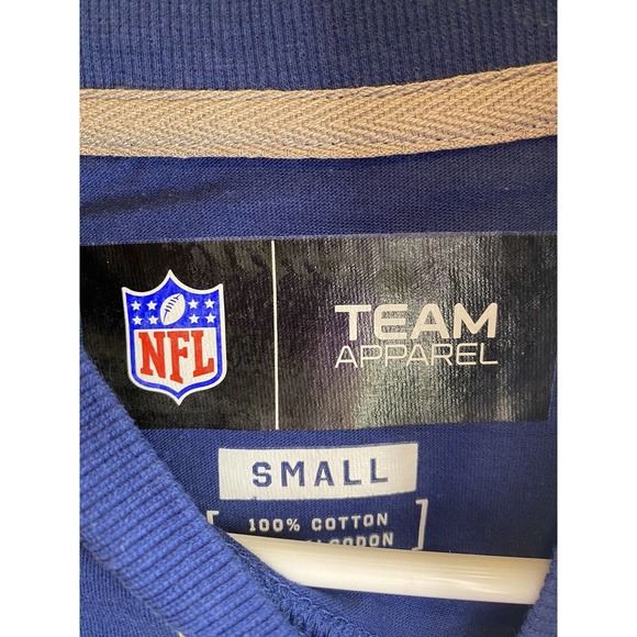 St. Louis Rams‎ NFL Football T-Shirt - Premium Stitched Letters Size S Blue NWT - Picture 7 of 7